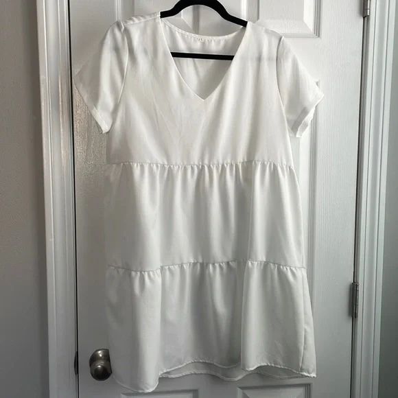 Amazon | Dresses | White Flowy Dress | Poshmark Amazon | Dresses | White Flowy Dress | Poshmark